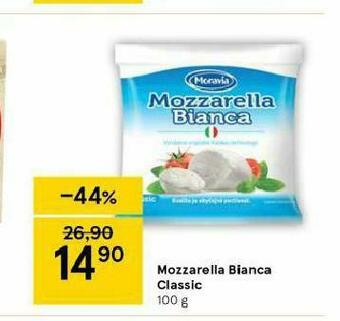 Tesco Mozzarella bianca classic nabídka