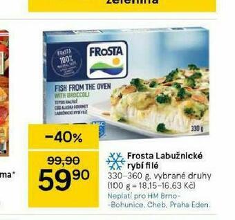 Tesco Frosta labužnické rybí filé nabídka