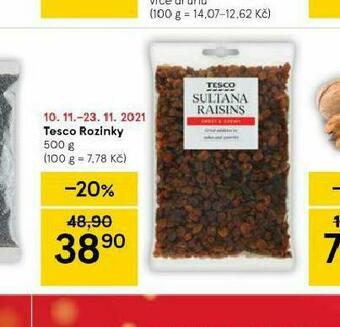 Tesco Tesco rozinky nabídka