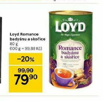 Loyd romance badyánu a skořice