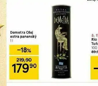 Tesco Demetra olej extra panenský nabídka