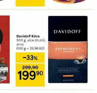 Tesco Davidoff káva nabídka