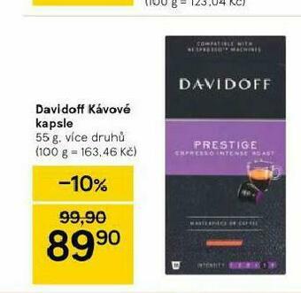 Davidoff kávové kapsle
