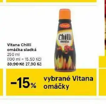 Tesco Vitana chilli omáčka sladká nabídka