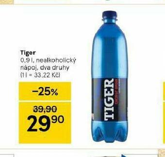 Tesco Tiger energy drink nabídka