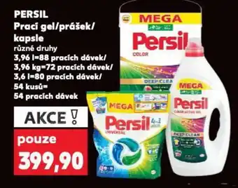Kaufland PERSIL Prací gel/prášek/ kapsle nabídka