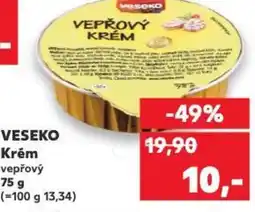 Kaufland VESEKO Krém nabídka