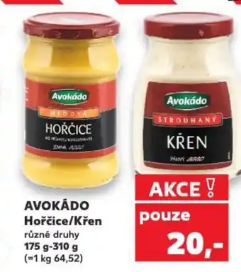 Kaufland AVOKÁDO Hořčice/Křen nabídka