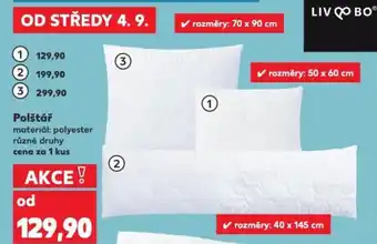 Kaufland Polštář nabídka