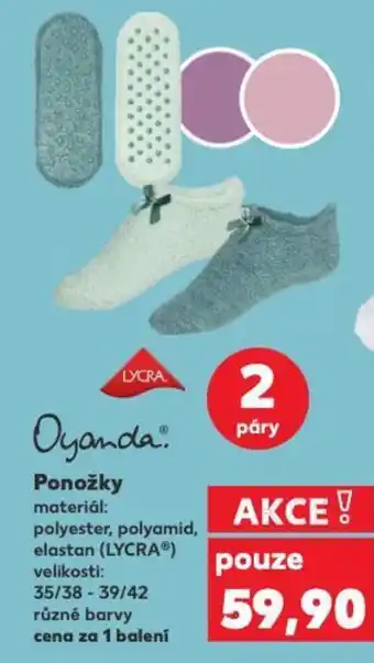 Kaufland Ponožky nabídka