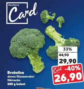 Kaufland Brokolice nabídka