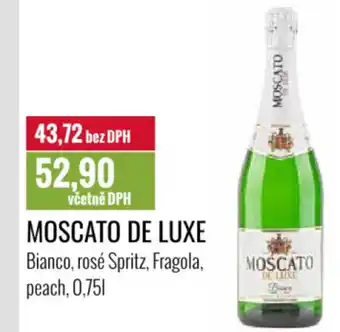 Ratio MOSCATO DE LUXE nabídka