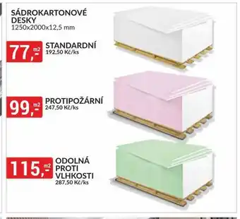 Baumax Sádrokartonové desky protipožární nabídka