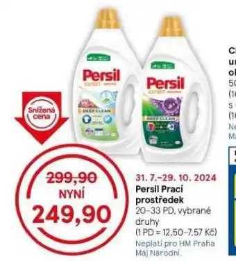 Tesco Persil prací prostředek nabídka