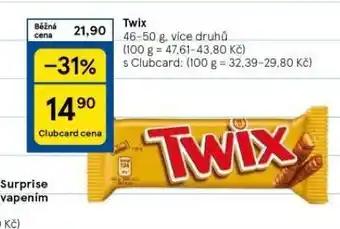 Tesco Twix nabídka