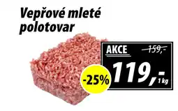 ZEMAN Vepřové Mleté Polotovar nabídka