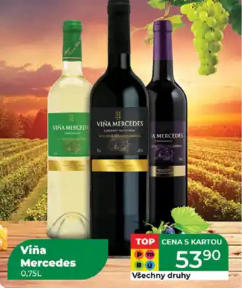 Tamda Foods VINA MERCEDES nabídka