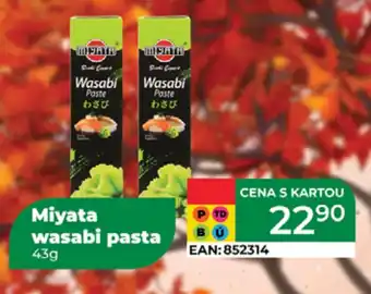 Tamda Foods MIYATA wasabi pasta nabídka