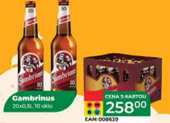 Tamda Foods GAMBRINUS nabídka