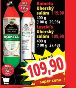 Norma Kometa Uherský salám nabídka
