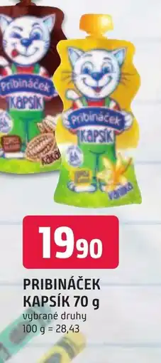 Trefa Pribináček Kapsík nabídka