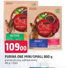 Trefa PURINA One mini/small nabídka