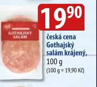 Bala Česká cena Gothajský salám krájený nabídka