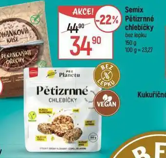 Globus Semix pětizrnné chlebíčky nabídka