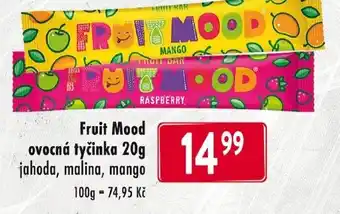 Qanto FRUIT MOOD ovocná tyčinka nabídka