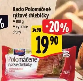 Albert RACIO Polomáčené Rýžové chlebíčky nabídka