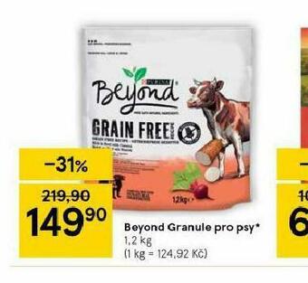 Tesco Beyond granule pro psy nabídka