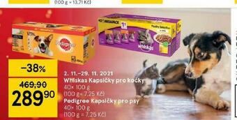 Tesco Whiskas kapsičky pro kočky nabídka