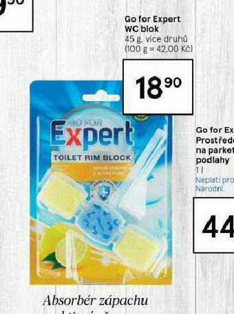 Tesco Go for expert wc blok nabídka