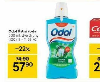 Tesco Odol ústní voda nabídka