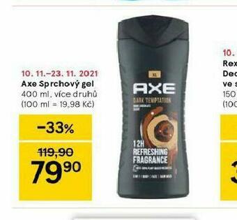 Tesco Axe sprchový gel nabídka
