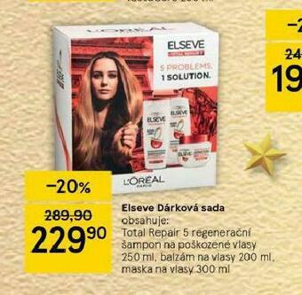 Tesco Elseve dárková sada nabídka