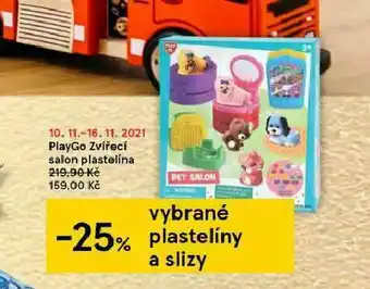 Playgo zvířecí salon plastelína