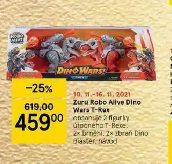 Tesco Zuru robo alive dino wars t-rex nabídka