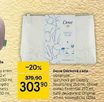 Tesco Dove dárková sada nabídka