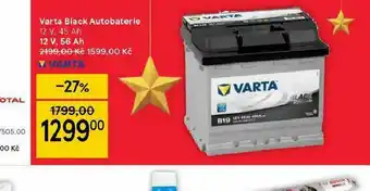 Tesco Varta autobaterie 56 ah nabídka