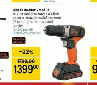Tesco Vrtačka black &amp; decker nabídka