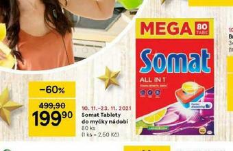 Tesco Somat tablety do myčky nabídka
