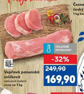 Kaufland Vepřová panenská svíčková nabídka
