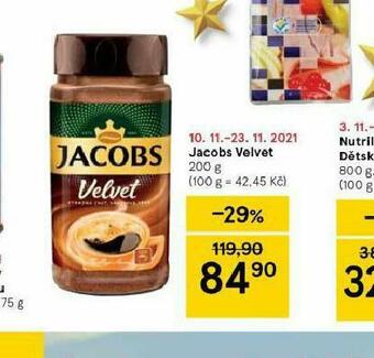 Tesco Jacobs velvet nabídka