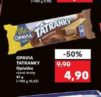 Kaufland Opavia tatranky nabídka