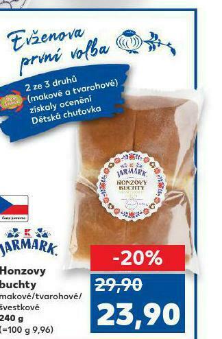 Kaufland Honzovy buchty nabídka