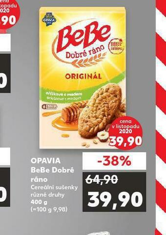 Kaufland Opavia bebe dobré ráno nabídka