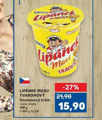 Kaufland Lipánek maxi / tvarohový nabídka
