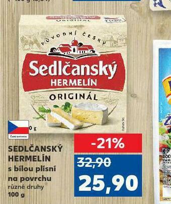 Kaufland Sedlčanský hermelín nabídka