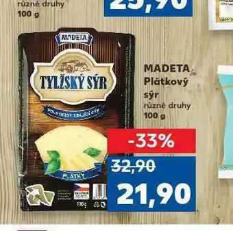 Kaufland Madeta plátkový sýr nabídka